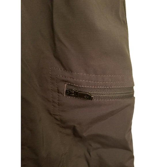 Columbia Mens Size 32W 10L Omni-Shade Sun Protection Shorts Gray Flat Front - Picture 3 of 6